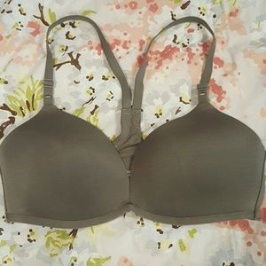 Gap Body 34C Favorite Pullover Wireless Bra, Olive